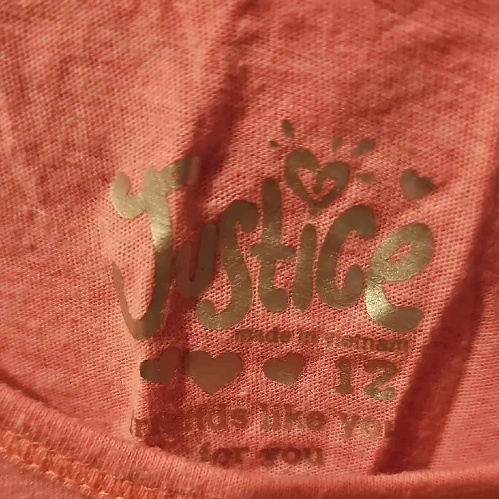 Justice Girls Vibrant Pink Sequin Dance Tank Size 12
